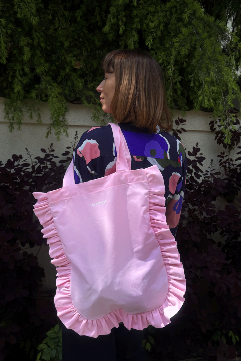 Petal Tote – Baby Pink