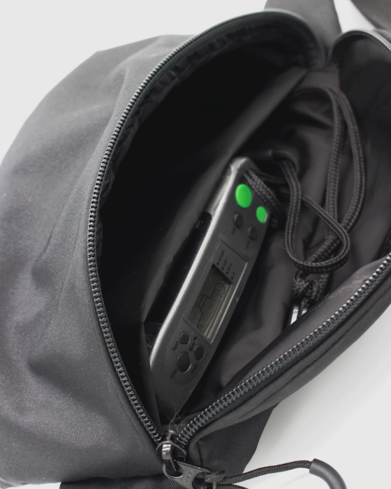 "BLACK" Bumbag wide - Image 4