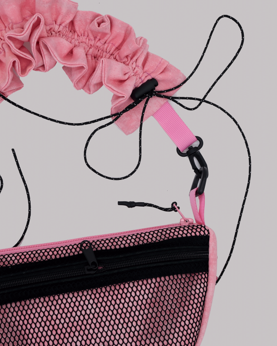 "RUFFLE PINK" Shoulder bag - Image 7