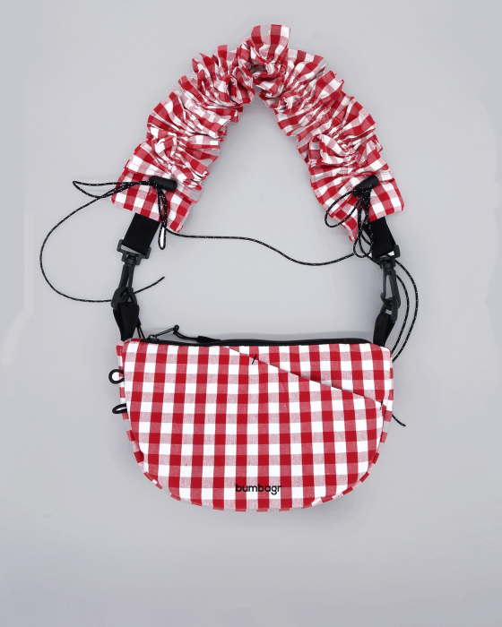 "RUFFLE RED" Shoulder bag - Image 1